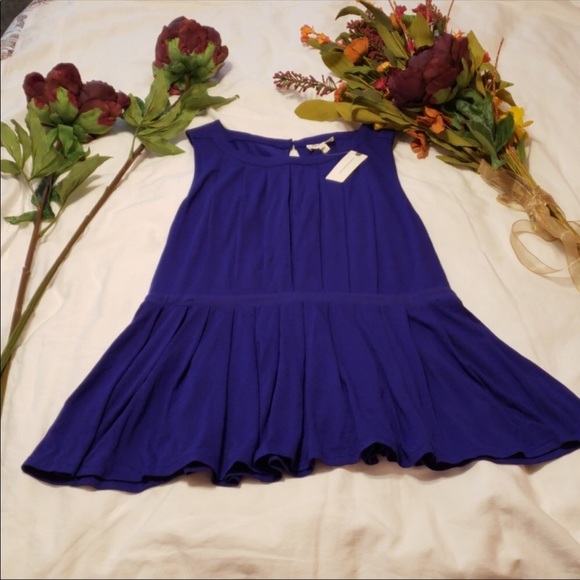 Anthropologie Dropwaist Top NWT SZ M - Picture 4 of 9